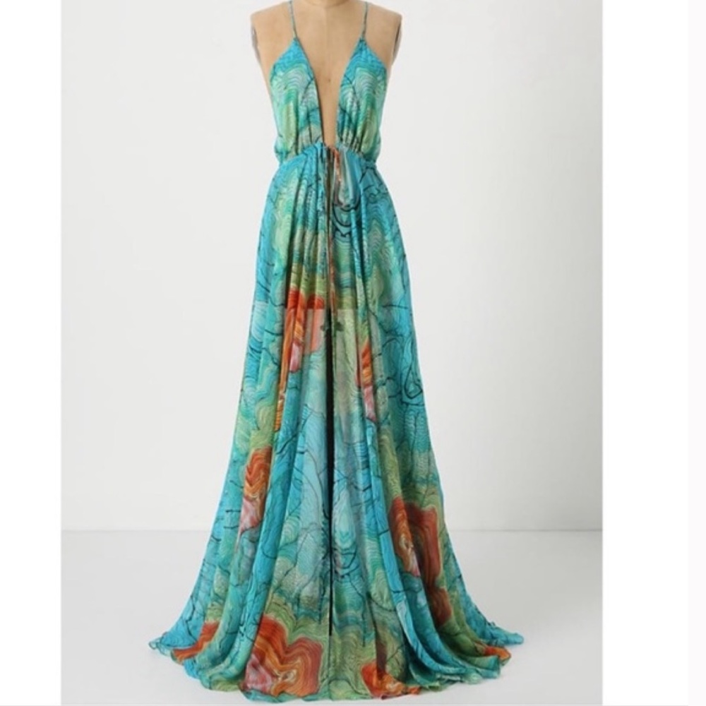 ISO MARA HOFFMAN GRAND COAST MAXI DRESS COVER UP